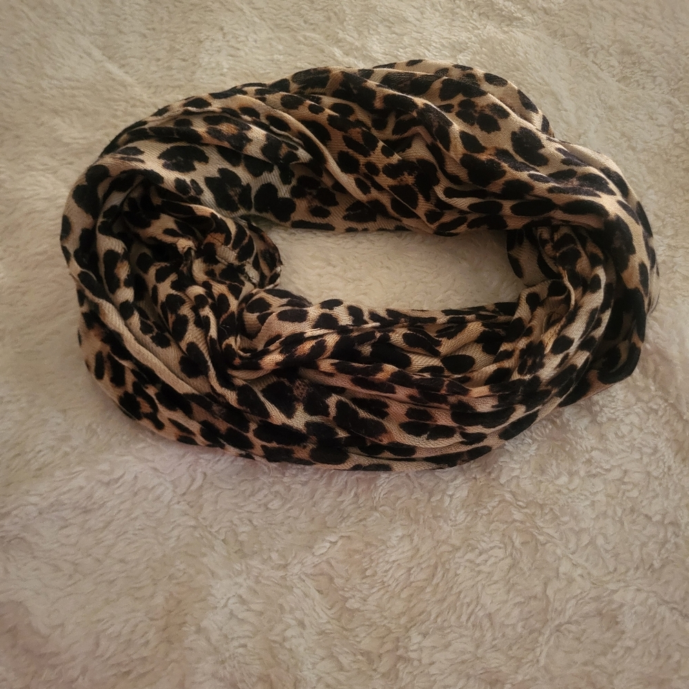 Leopard Print Scarf